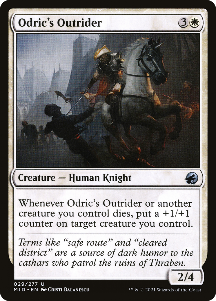 Image of Odric's Outrider [Innistrad: Midnight Hunt]