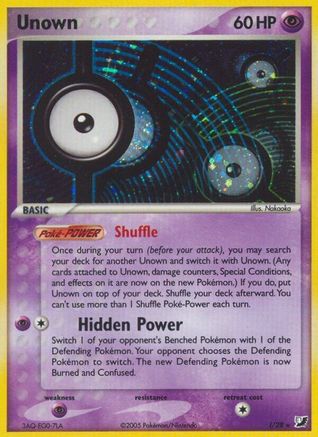 Image of Unown (I) (I/28) [EX: Unseen Forces]