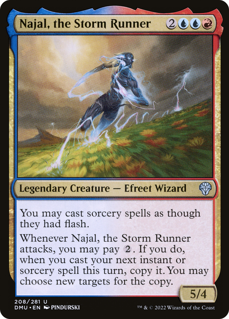 Image of Najal, the Storm Runner [Dominaria United]