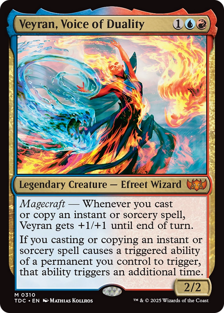 Image of Veyran, Voice of Duality [Tarkir: Dragonstorm Commander]