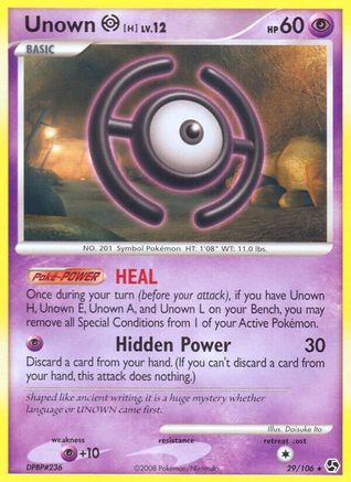 Image of Unown H (29/106) [Diamond & Pearl: Great Encounters]