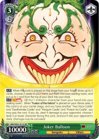 Image of Joker Balloon (BNJ/SX01-011S SR) [Batman Ninja]