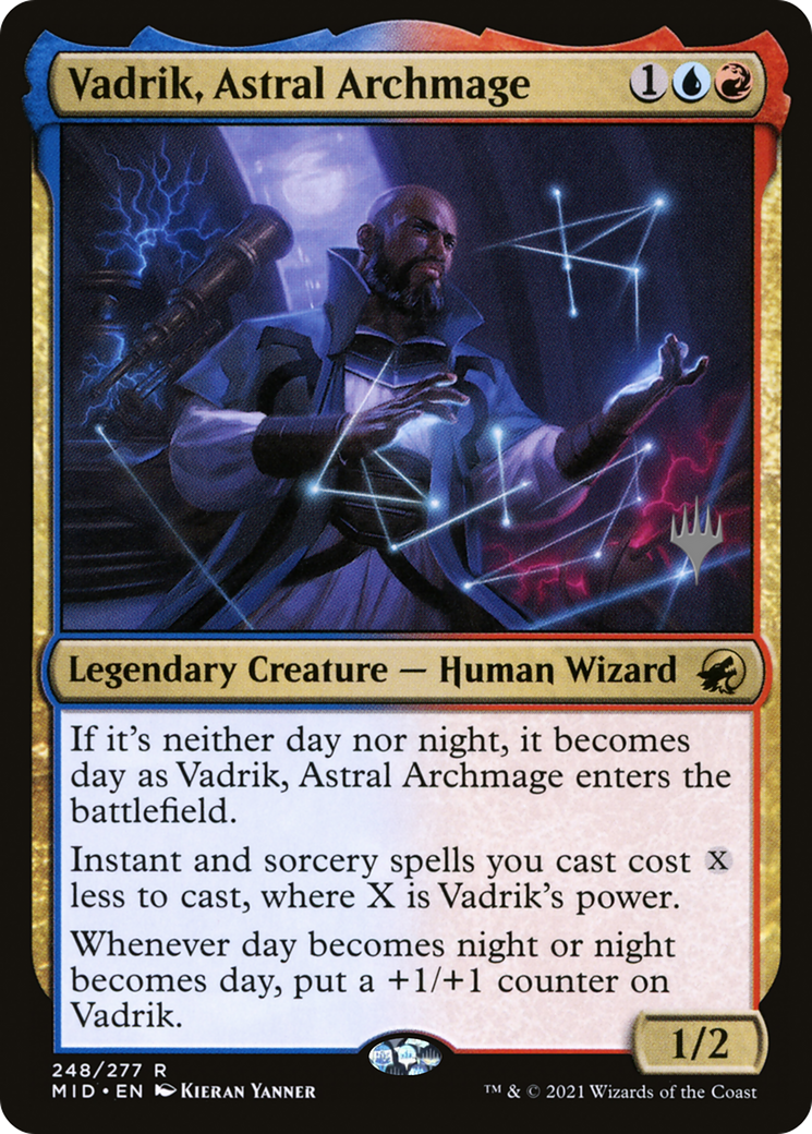 Image of Vadrik, Astral Archmage (Promo Pack) [Innistrad: Midnight Hunt Promos]
