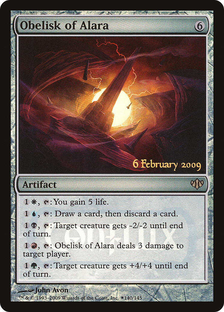 Image of Obelisk of Alara (Launch) [Conflux Promos]