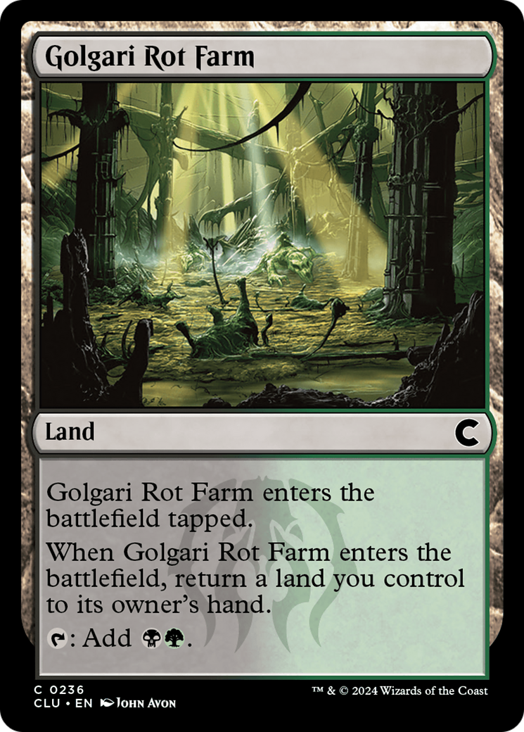 Image of Golgari Rot Farm [Ravnica: Clue Edition]