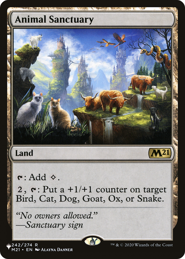 Image of Animal Sanctuary [The List]
