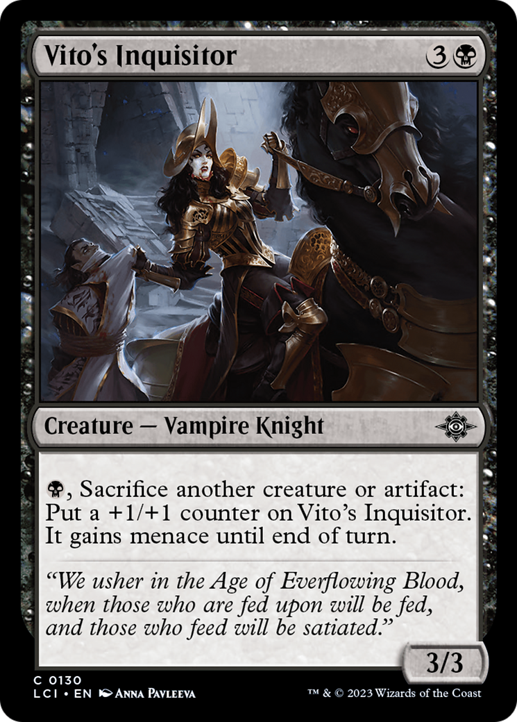 Image of Vito's Inquisitor [The Lost Caverns of Ixalan]