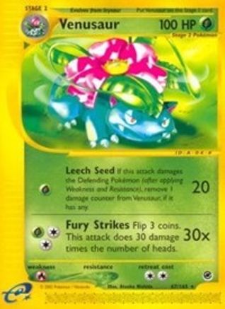 Image of Venusaur (67/165) [Expedition: Base Set]