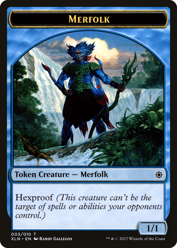 Image of Merfolk Token (XLN-003) - Ixalan Tokens Foil