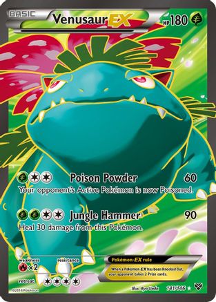 Image of Venusaur EX (141/146) [XY: Base Set]