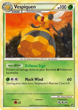 Image of Vespiquen (23/90) [HeartGold & SoulSilver: Undaunted]