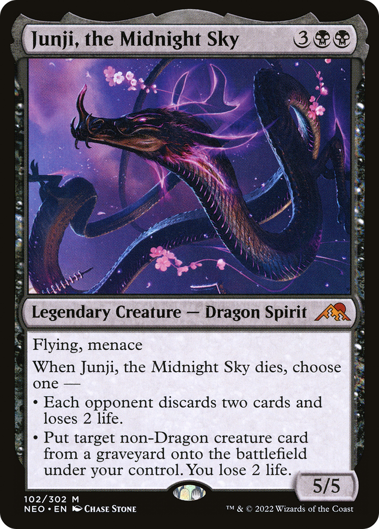 Image of Junji, the Midnight Sky [Kamigawa: Neon Dynasty]