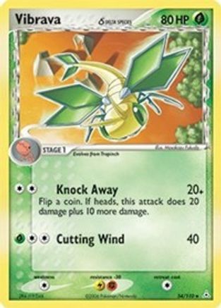 Image of Vibrava (54/110) (Delta Species) (Stamped) [EX: Holon Phantoms]