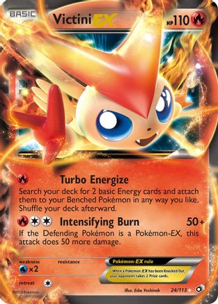 Image of Victini EX (24/113) [Black & White: Legendary Treasures]