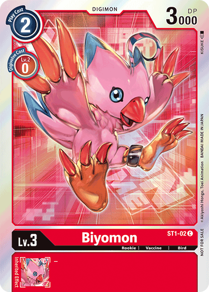 Image of Biyomon [ST1-02] (Event Pack) [Starter Deck: Gaia Red Promos]