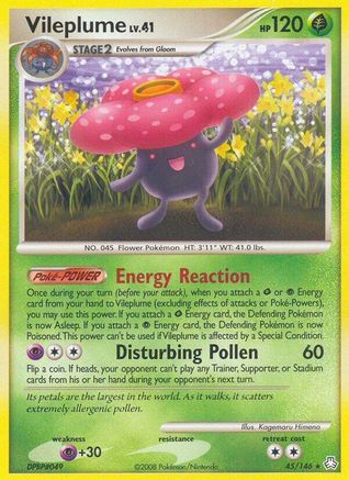 Image of Vileplume (45/146) [Diamond & Pearl: Legends Awakened]