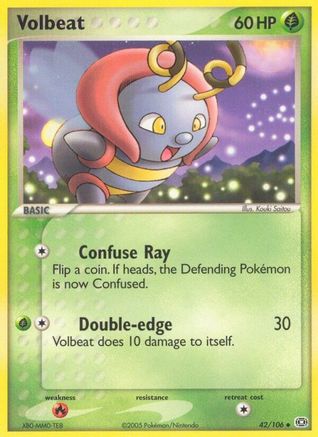 Image of Volbeat (42/106) (Stamped) [EX: Emerald]