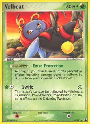Image of Volbeat (56/113) (Stamped) [EX: Delta Species]