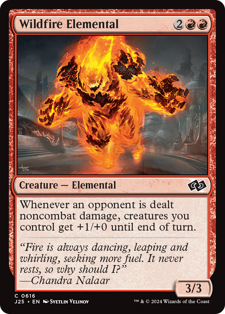 Image of Wildfire Elemental [Foundations Jumpstart]