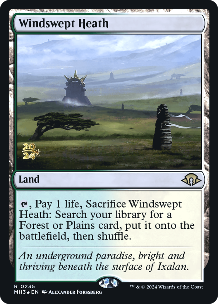 Image of Windswept Heath [Modern Horizons 3 Prerelease Promos]