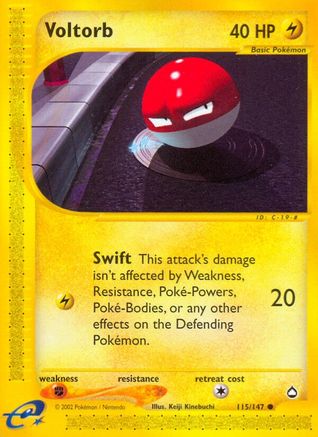 Image of Voltorb (115/147) [Aquapolis]