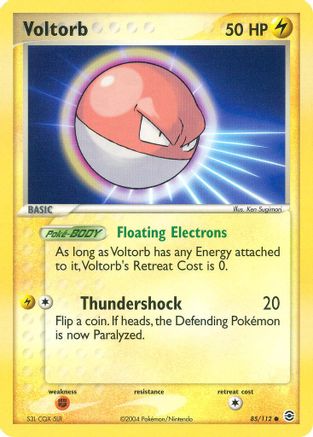 Image of Voltorb (85/112) [EX: FireRed & LeafGreen]