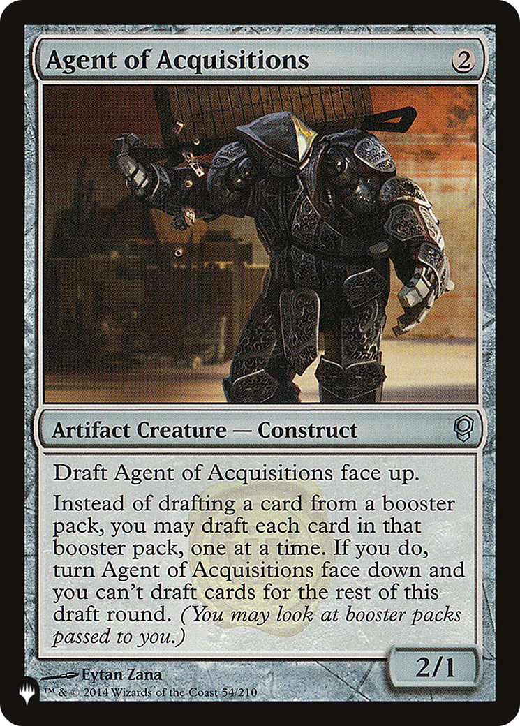 Image of Agent of Acquisitions [The List]
