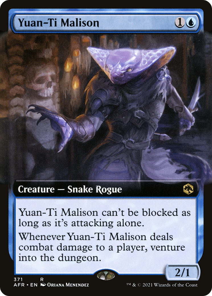 Image of Yuan-Ti Malison (Extended Art) [Dungeons & Dragons: Adventures in the Forgotten Realms]