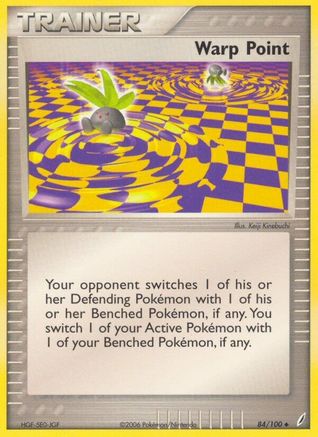 Image of Warp Point (84/100) (Stamped) [EX: Crystal Guardians]