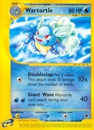 Image of Wartortle (92/165) [Expedition: Base Set]