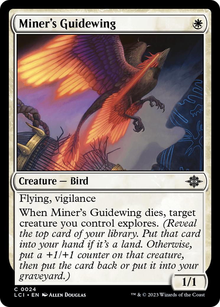 Image of Miner's Guidewing [The Lost Caverns of Ixalan]
