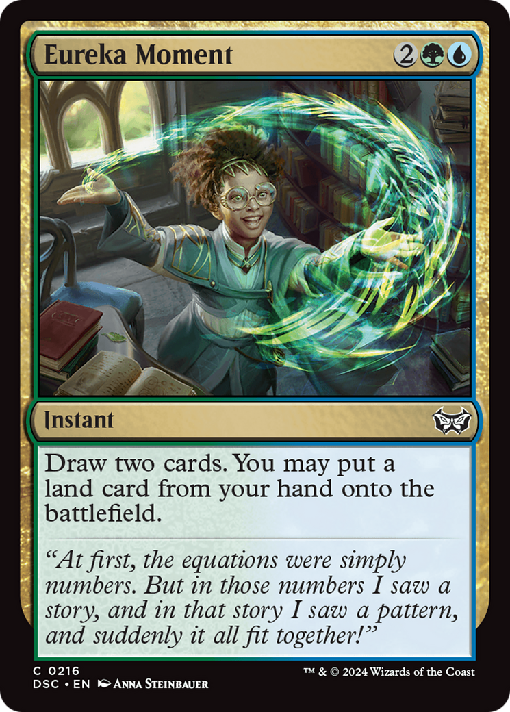 Image of Eureka Moment [Duskmourn: House of Horror Commander]