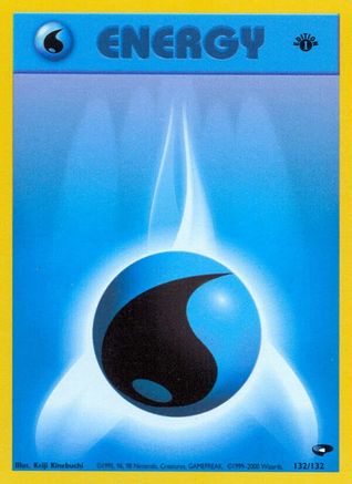 Image of Water Energy (132/132) [Gym Challenge 1st Edition]