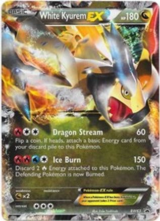 Image of White Kyurem EX (BW63) [Black & White: Black Star Promos]