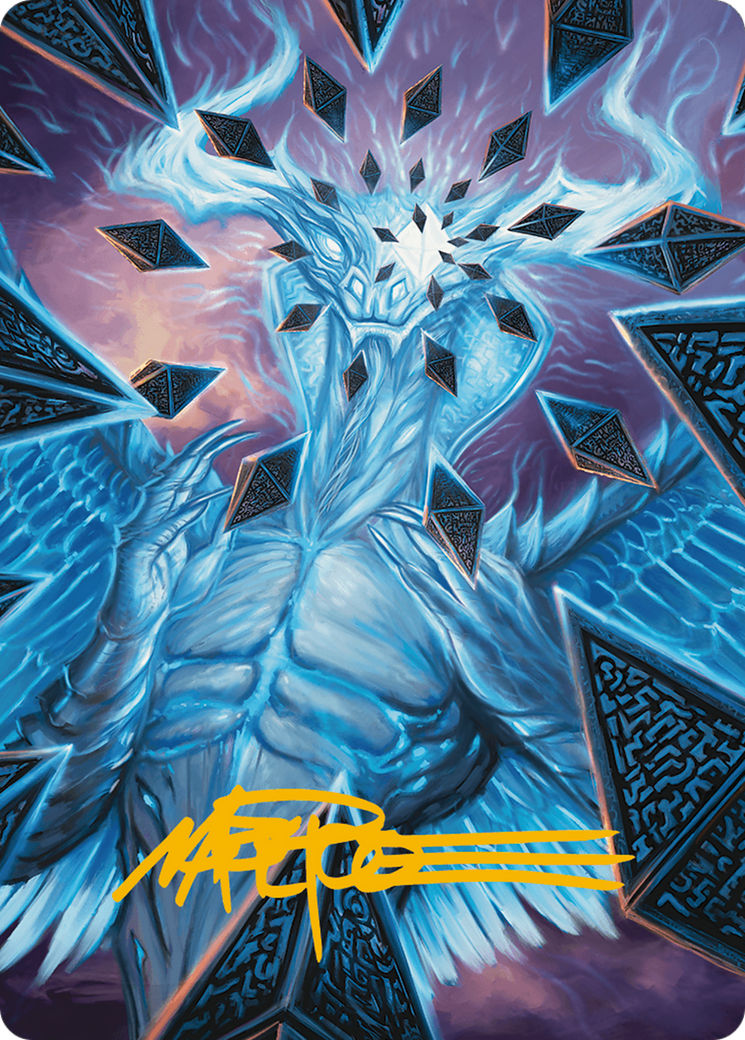Image of Ugin's Binding Art Card (Gold-Stamped Signature) [Modern Horizons 3 Art Series]