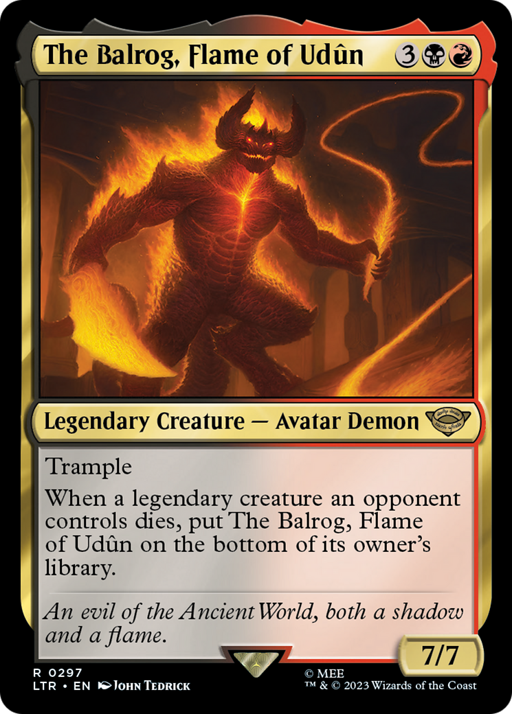 Image of The Balrog, Flame of Udun [The Lord of the Rings: Tales of Middle-Earth]