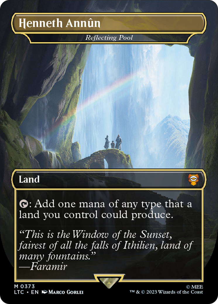 Image of Henneth Annun - Reflecting Pool [The Lord of the Rings: Tales of Middle-Earth Commander]