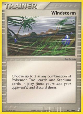Image of Windstorm (85/100) (Stamped) [EX: Crystal Guardians]