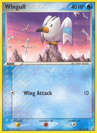 Image of Wingull (70/100) (Stamped) [EX: Crystal Guardians]