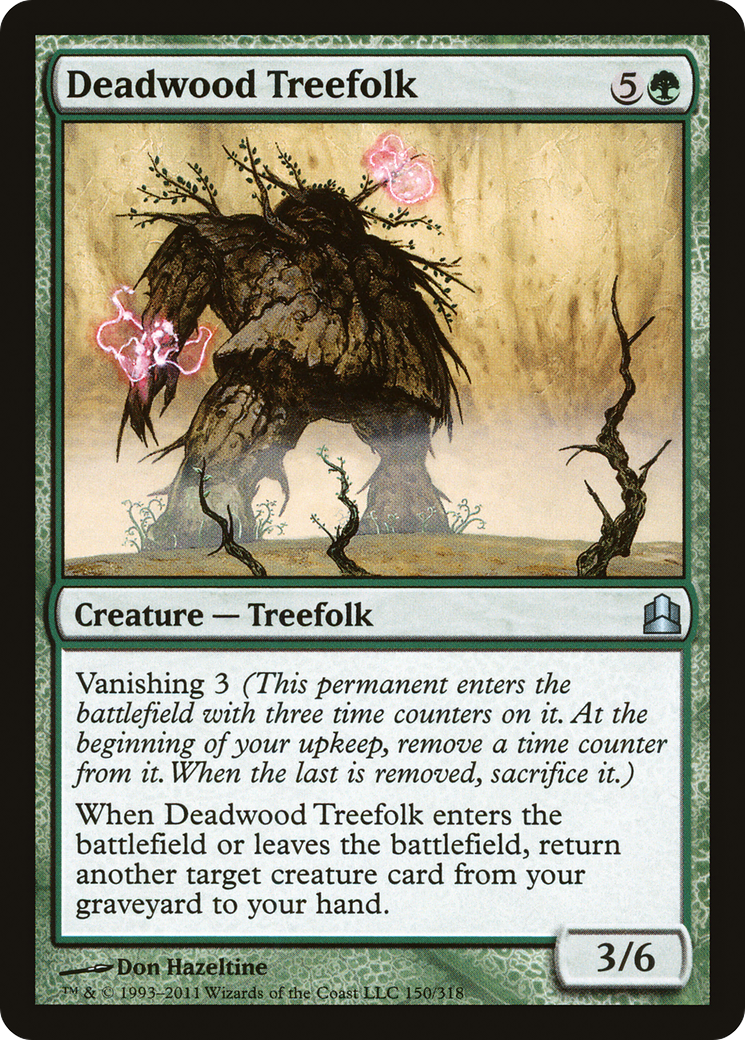 Image of Deadwood Treefolk [Commander 2011]