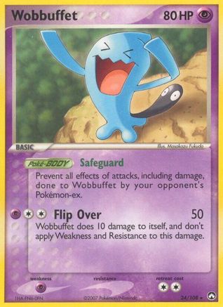 Image of Wobbuffet (24/108) [EX: Power Keepers]