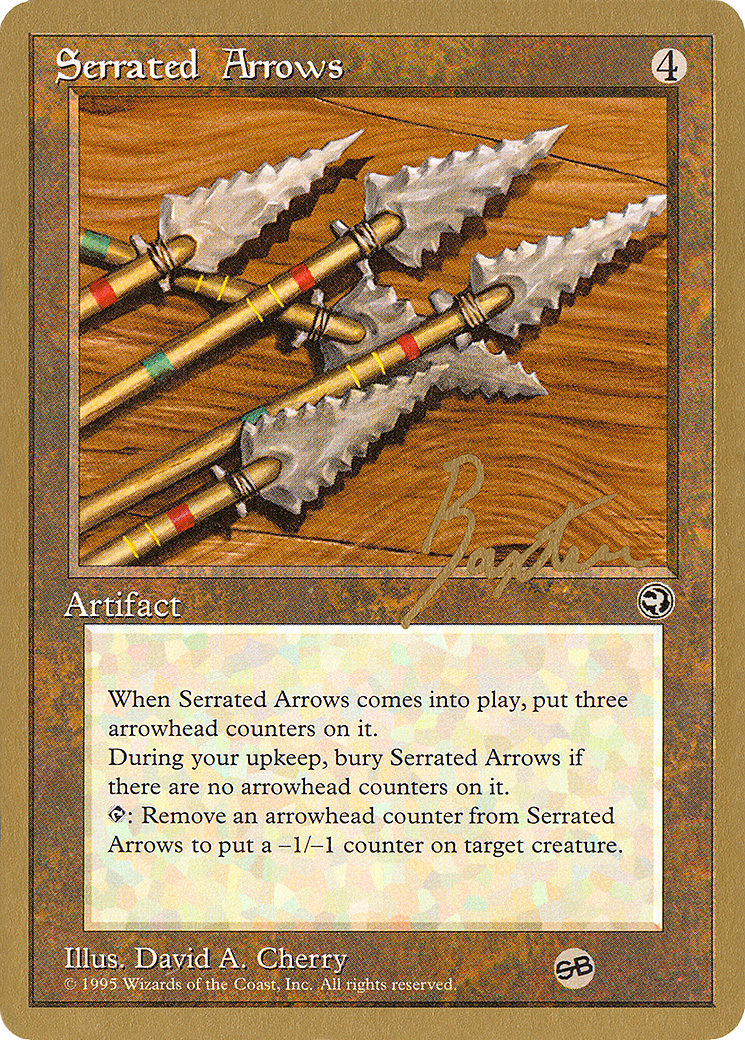 Image of Serrated Arrows (George Baxter) (SB) [Pro Tour Collector Set]