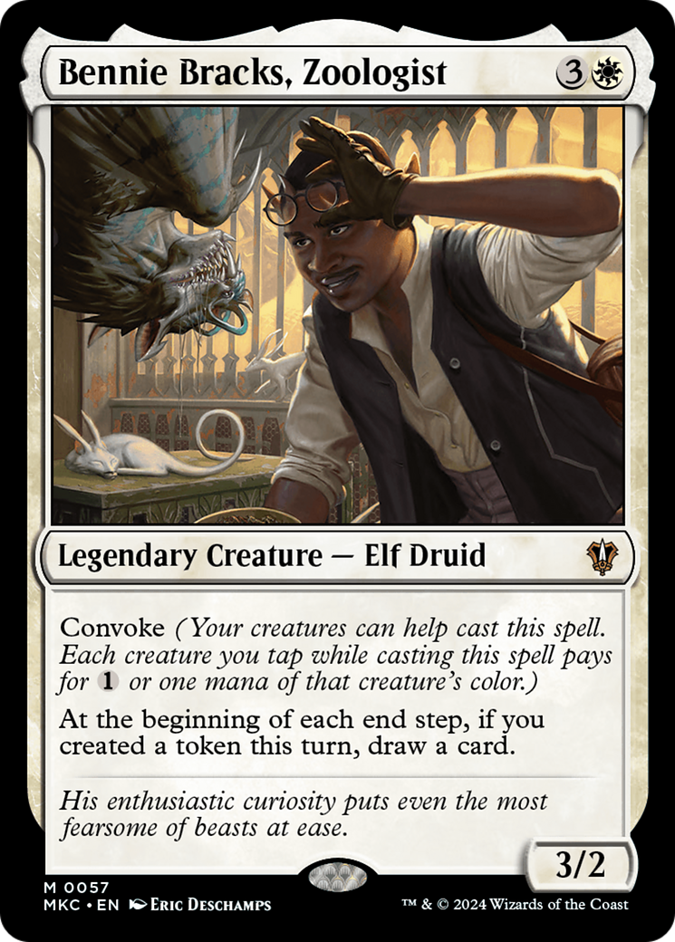 Image of Bennie Bracks, Zoologist [Murders at Karlov Manor Commander]