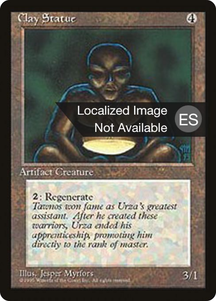 Image of Clay Statue [Fourth Edition (Foreign Black Border)]