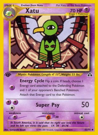 Image of Xatu (52/75) [Neo Discovery 1st Edition]
