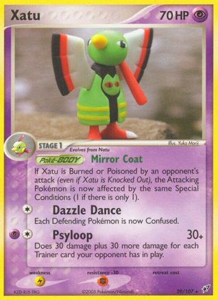 Image of Xatu (29/107) (Stamped) [EX: Deoxys]