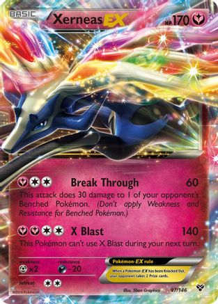 Image of Xerneas EX (97/146) [XY: Base Set]