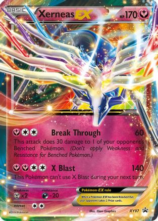 Image of Xerneas EX (XY07) [XY: Black Star Promos]