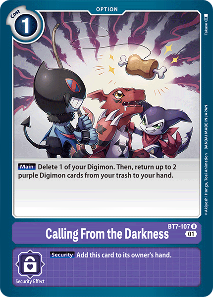 Image of Calling From the Darkness [BT7-107] [Next Adventure]