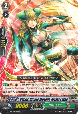 Image of Cyclic Sickle Mutant, Aristscythe (G-TCB02/055EN) [The GENIUS STRATEGY]